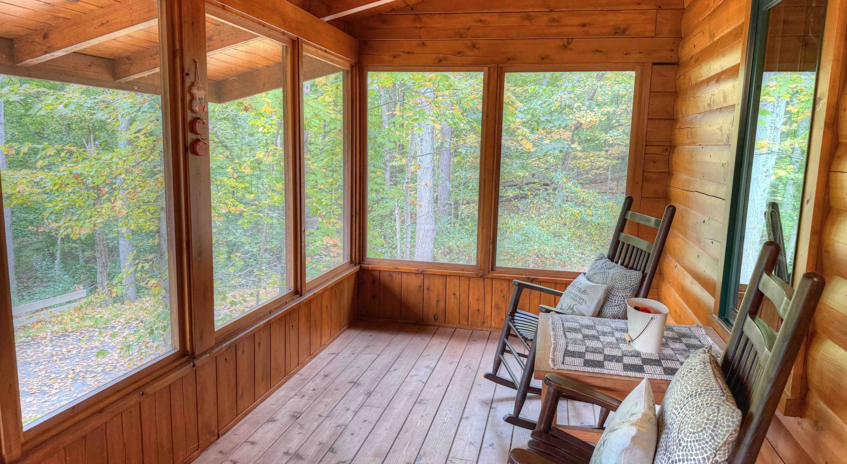 Cherry Blossom Porch