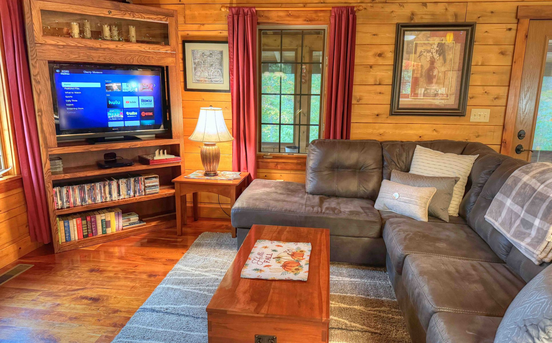 Cherry Blossom Living Room